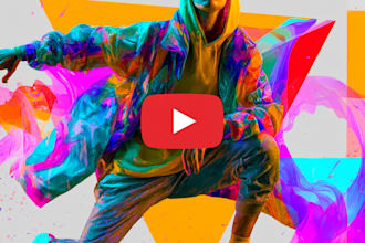 design catchy youtube thumbnail