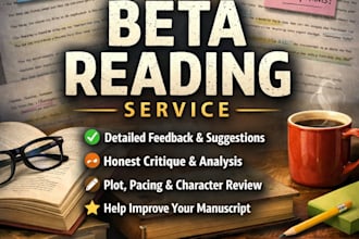 provide detailed reader report for your book
