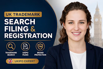 do uk trademark search, ukipo filing and trademark registration