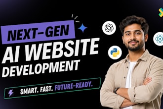 build an ai website and custom web solution