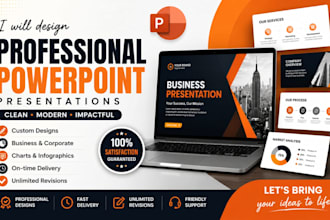 design professional microsoft powerpoint presentation slides