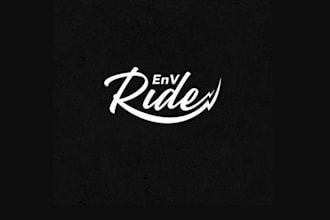 design electric bike scooter surfer vehicle company logo