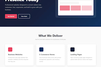 bilingual professional website in 5 days
