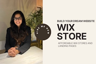 create wix landing pages and ecommerce stores