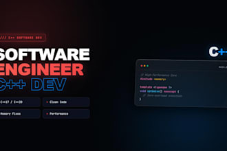 e your expert c plus plus cpp and java software developer
