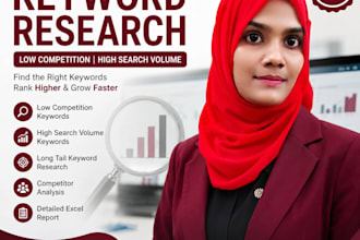 do SEO keyword research with low competition