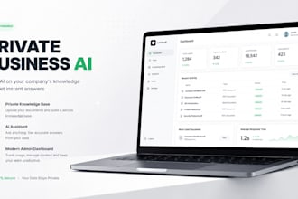 build a custom ai assistant trained on your business data