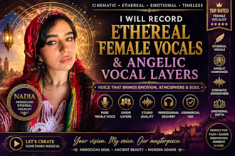 record ethereal female vocals and angelic vocal layers