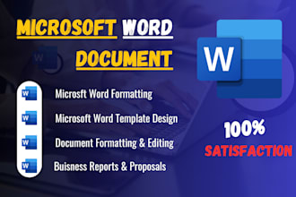 create, edit and format documents, reports and proposals