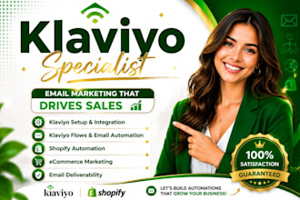 klaviyo mailchimp gohighlevel email flows marketing specialist automation expert