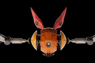 create high quality hard surface 3d models