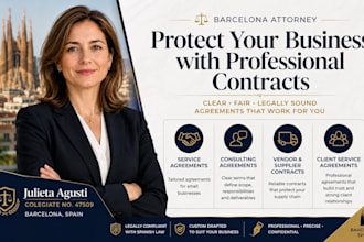 draft spanish vendor and supplier contracts under spain law