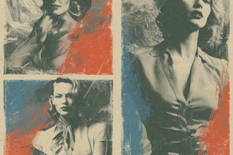 design unique retro, vintage flyer or poster for your event