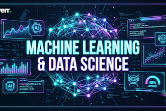 analyze your data and build predictive machine learning models