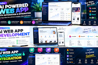 build full stack website or web app using ai no code tools