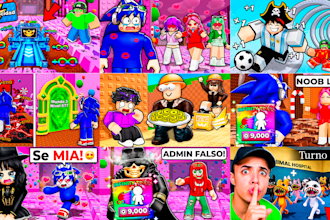 the best roblox thumbnails