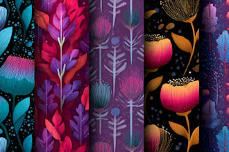 seamless pattern, pattern design, textile design