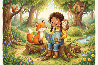 create christian and bible story illustrations for children