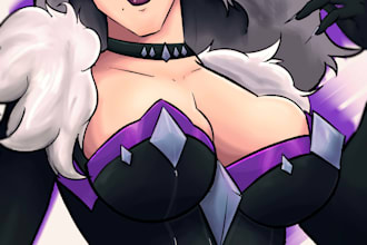 beautiful animestyle illustrations, whether sfw or nsfw