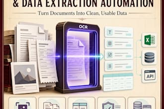 build ocr and document data extraction automation for pdfs and forms