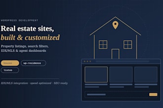 customize your houzez, homey, wp residence, listeo wordpress real estate website