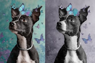 create a pet portrait into cartoon disney