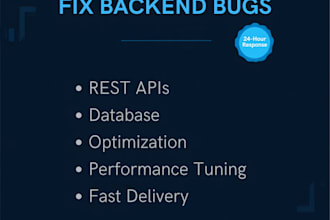 fix django bugs and optimize your backend