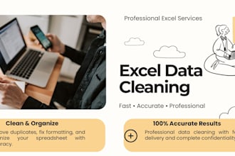 clean, format, merge, split excel data