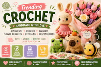 design custom crochet amigurumi patterns