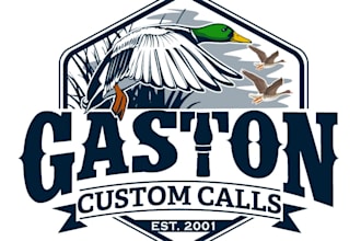 design a professional duck logo for your brand or business