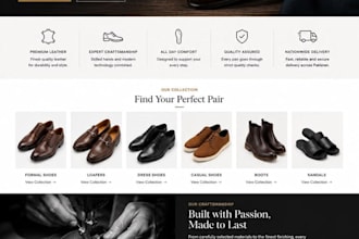 write copy of website homepage