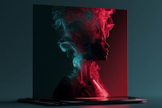 design album cover art or single cover artwork