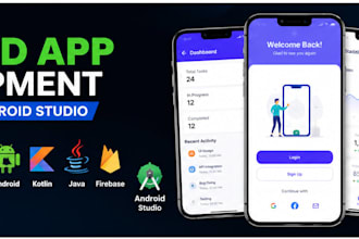develop a professional android app using kotlin and java
