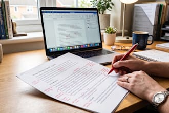 edit and check english documents