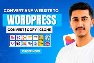 convert lovable to wordpress website using elementor