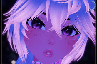 custom vrchat avatar vr unity pc quest