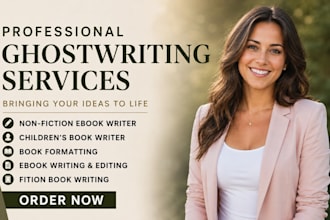 be your romance novel ghostwriter, ghost book writer, fiction book ghostwriter