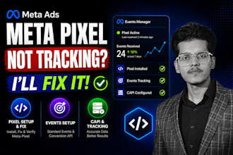 fix meta pixels tracking issue and setup meta campaigns