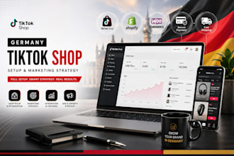 setup german tiktok shop tiktok shopify marketing facebook shop instagram shop