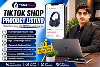 do tiktok shop SEO optimize  product listing