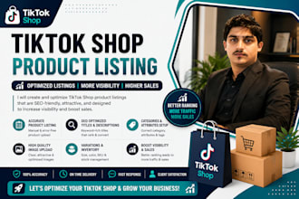 do tiktok shop SEO optimize  product listing