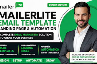 design mailerlite email template mailerlite landing page mailerlite automation