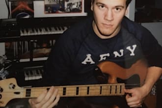 put some funky bass on your track