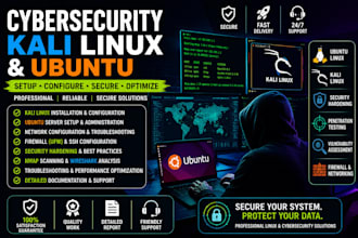 do cybersecurity, kali linux, ubuntu and penetration testing