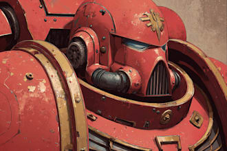 draw you as your favorite space marine chapter 40k warhammer