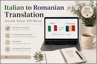 translate italian to romanian fast and accurately