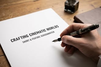 write a compelling short film script or movie screenplay