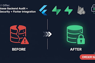 fix supabase backend rls security auth flutter app integration database audit