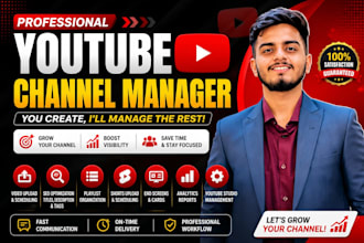 manage your youtube channel professionally