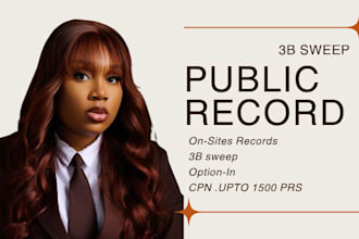 manually create USA public records for you with bot